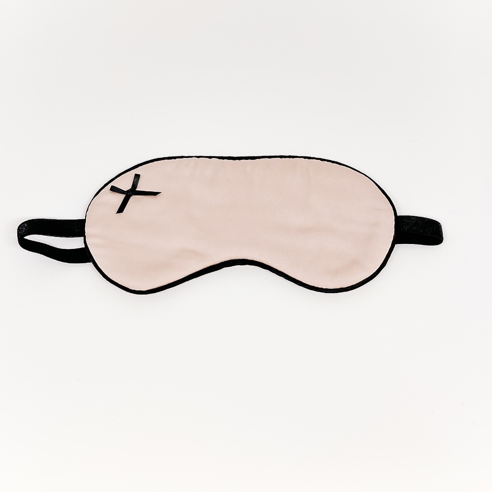 Handmade Sleep mask satin Pink